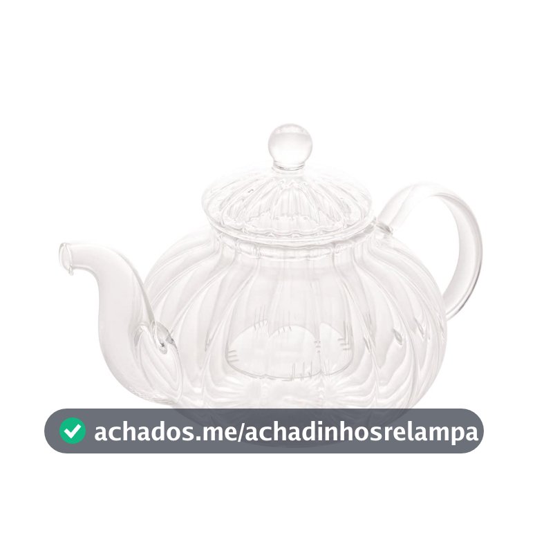 LYOR - Chaleira de Vidro Borossilicato Classic 860ml