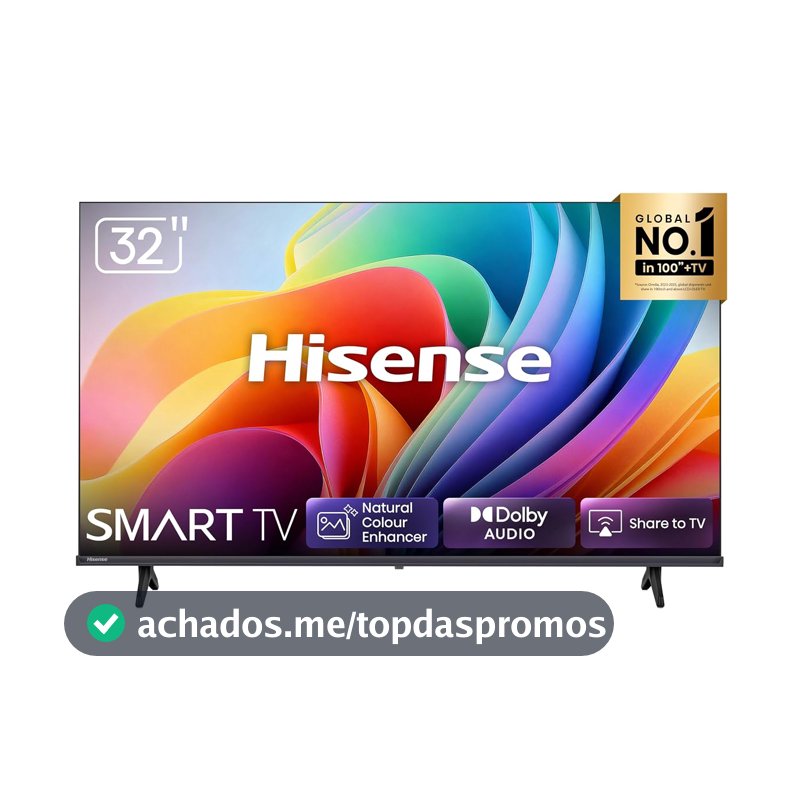 Hisense Smart TV HD 32" Polegadas 32A4NV