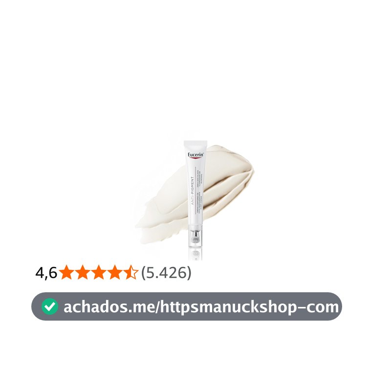 EUCERIN Creme de Olhos Clareador de Olheiras 15ml, Anti-Pigment, Antimanchas, Thiamidol