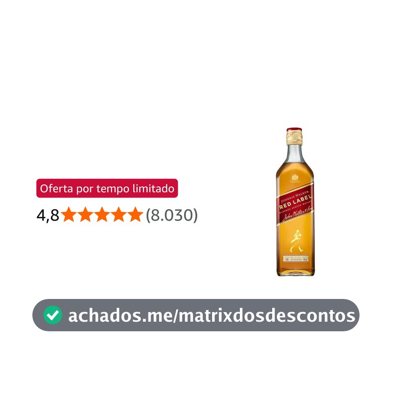 Whisky Johnnie Walker Red Label 1L