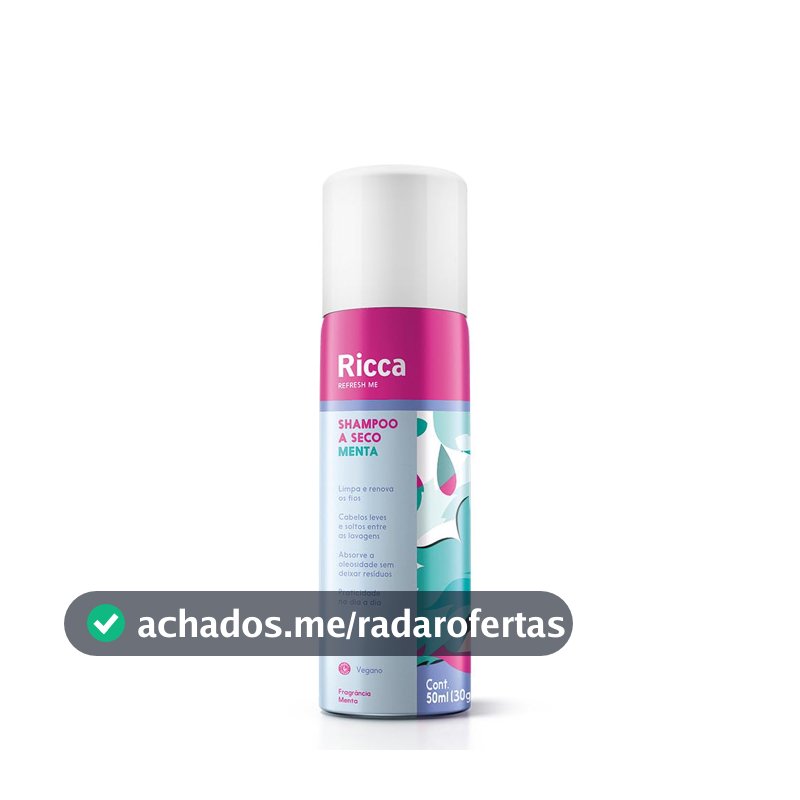 Ricca Shampoo A Seco Menta 50ml