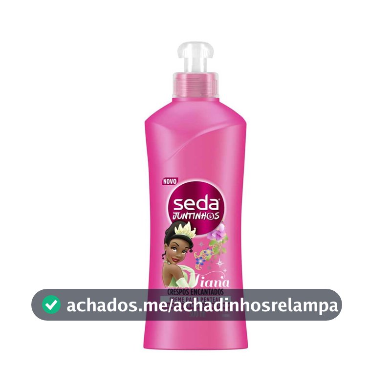 Creme de Pentear Infantil Seda Tiana Juntinhos, 300ml