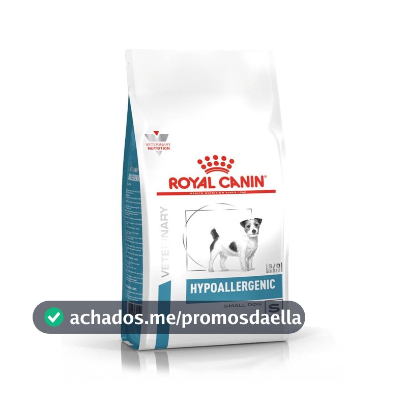 ROYAL CANIN Ração Veterinary Hypoallergenic Small, Cães Adultos 2kg
