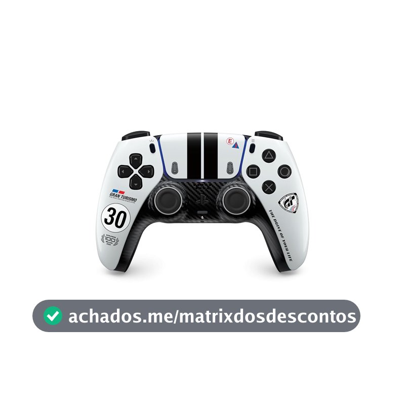 Controle sem fio DualSense® – Edição Limitada Gran Turismo