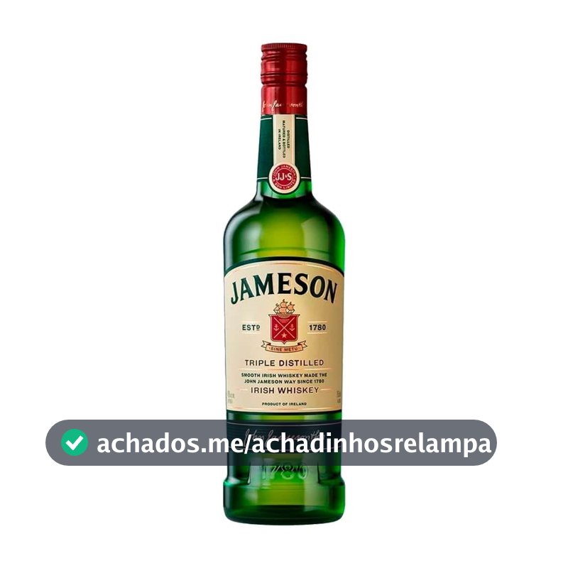 Jameson - Whiskey Irlandês, 750 ml