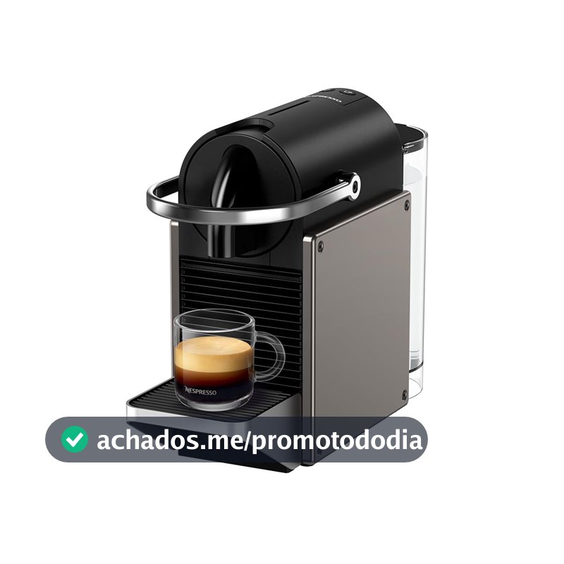 Cafeteira Espresso Nespresso Pixie Redesign Titânio 220V