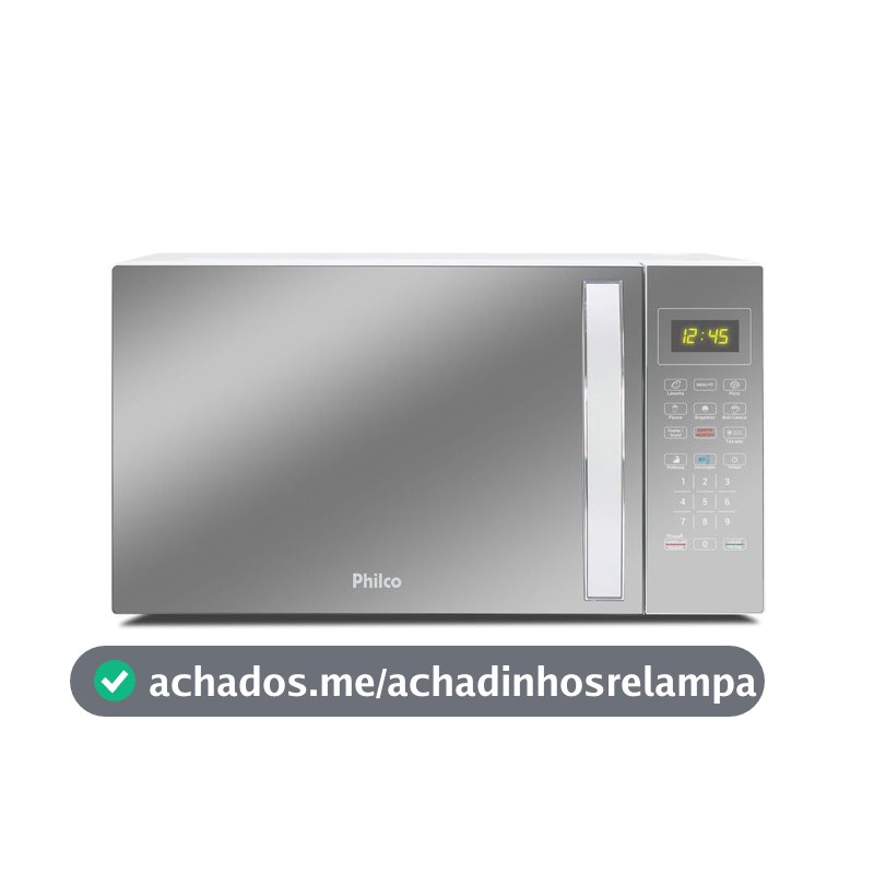 Micro-ondas Philco 25L Limpa Fácil PMO28E 1100W 220V