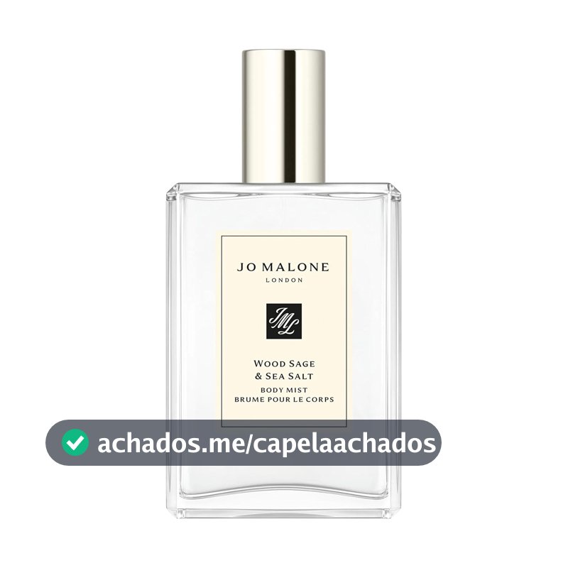 Jo Malone Névoa corporal feminina de sálvia de madeira e sal marinho, 100 ml