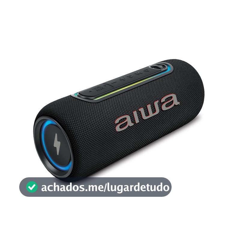 Caixa de Som Speaker AIWA SP-05-LB 30W Bluetooth IPX5