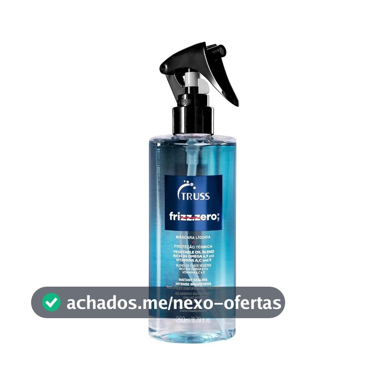 Máscara Capilar Líquida Truss Frizz Zero, 260ml