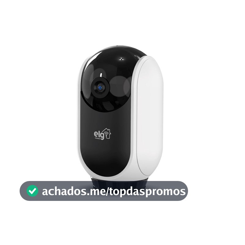 ELG Câmera Robô Wi-Fi Full HD 360° com Rastreamento de Movimento