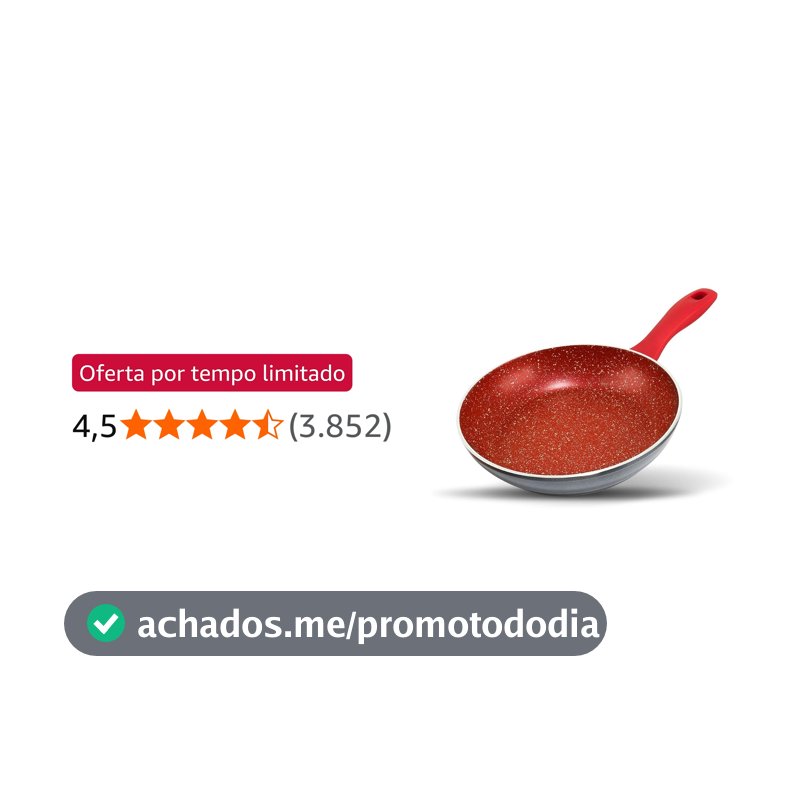 Frigideira Philco PPH240AFR Revestimento Redstone 1,7L