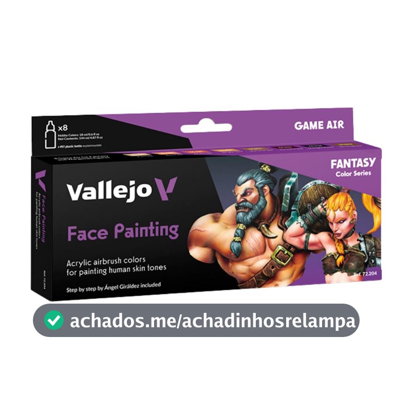 Vallejo Face Painting Set 17ml Paint