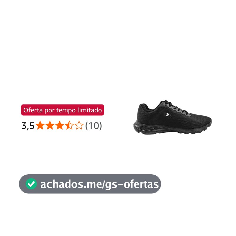 Tênis Masculino Sandrini Go Academia Caminhada Confortável