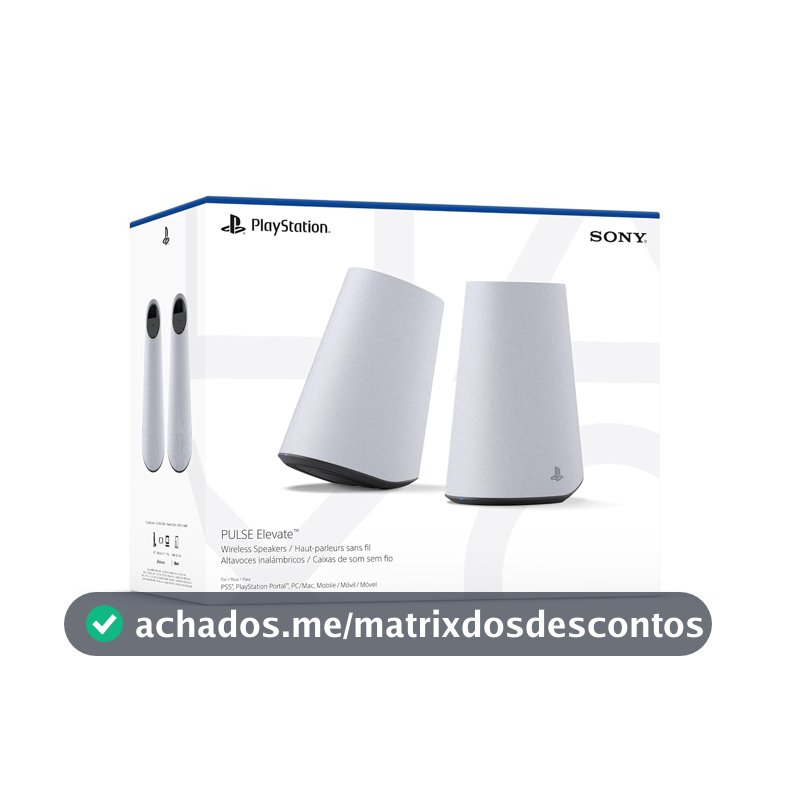 Alto-falantes sem fio PlayStation PULSE Elevate™