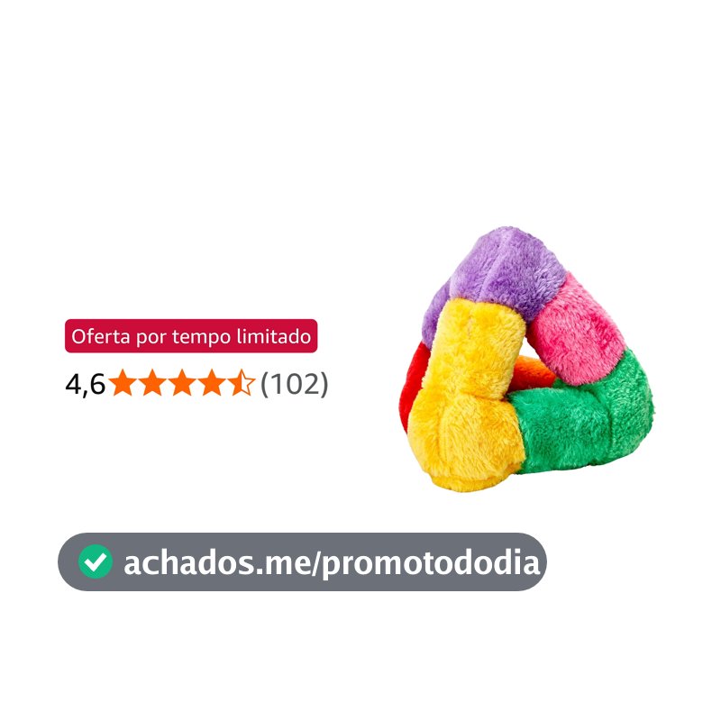 Chalesco Pirâmide de Pelúcia para Cães
