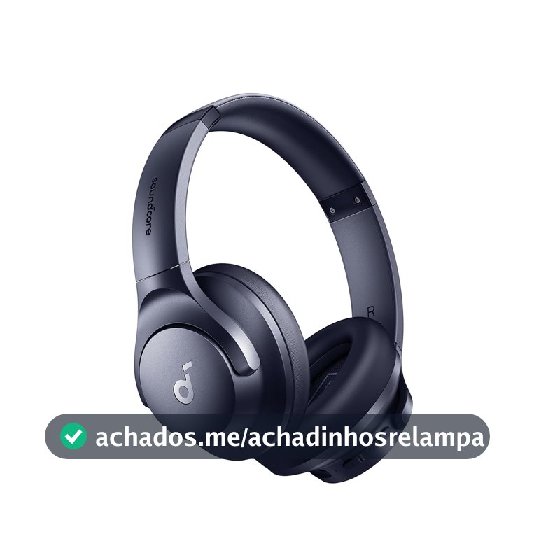 soundcore Q20i da Anker, Fone de Ouvido Bluetooth ANC Híbrido Ativo, 60H