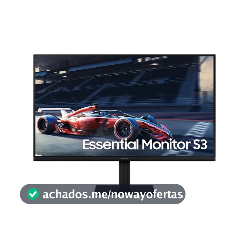 Monitor Gamer Samsung 27" FHD,100 Hz, HDMI, VGA,Preto, S3