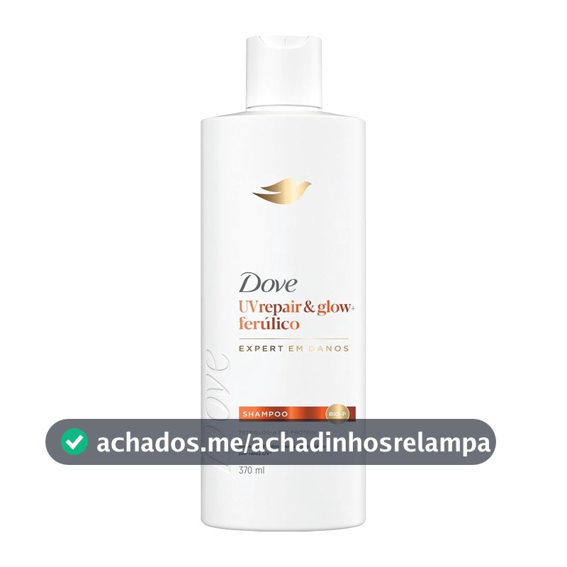 Dove Shampoo UV Repair & Glow + Ferúlico 370ml