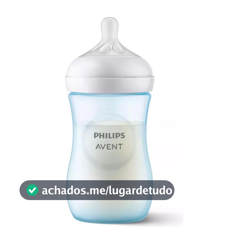 Mamadeira Philips Avent Pétala 3.0, Bico de fluxo médio, 260ml