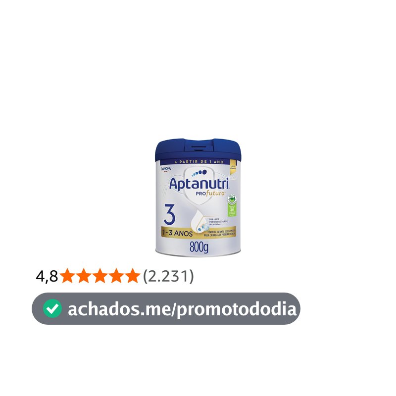 Danone, Fórmula Infantil Aptanutri Profutura 3, 800g