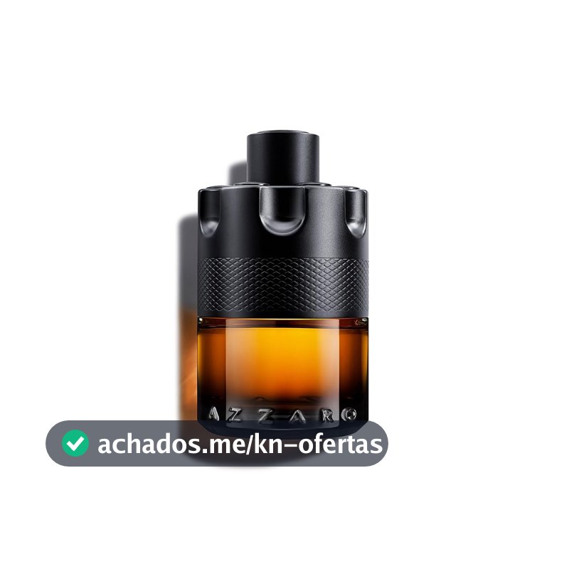 Azzaro The Most Wanted Parfum, Perfume Masculino Fougère Ambarado Especiado, Fragrância Intensa e Magnética com Gengibre Vermelho e Baunilha Bourbon Sustentável, 50ml
