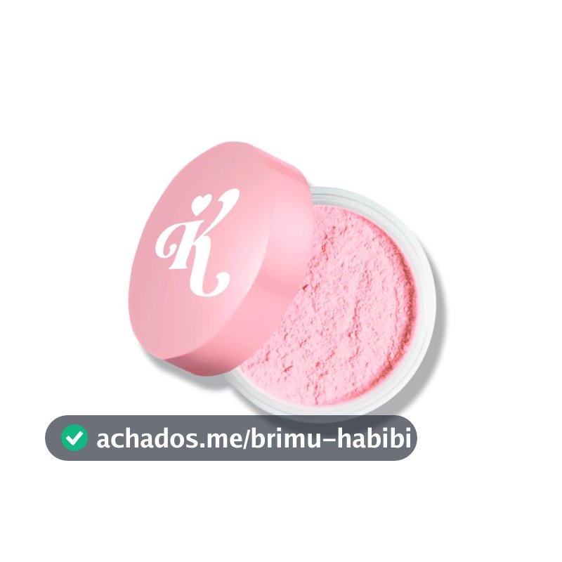 BY KAREN BACHINI Pó Facial Solto Rosa Pink Powder