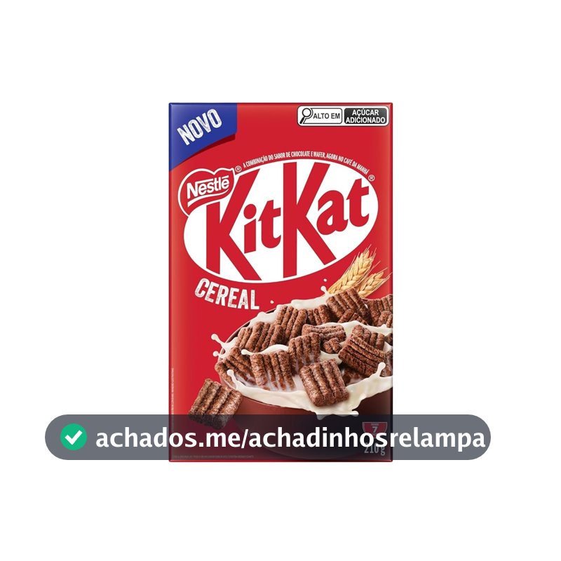 Cereal Matinal Chocolate Kitkat Caixa 210g