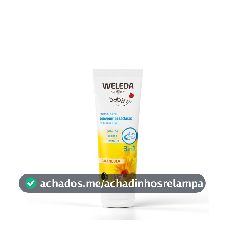 Creme Infantil para Assaduras de Calêndula Weleda, 30ml