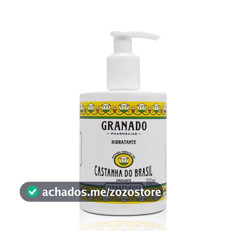 Granado Hidratante Corporal Terrapeutics, Castanha Do Brasil, 300ml