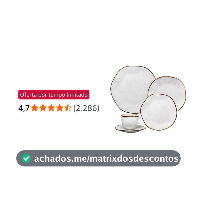 Oxford Aparelho De Jantar 20 Peças Ryo Maresia
