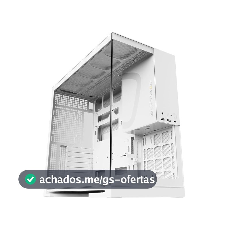 Gabinete Gamer Geometric Future Model 5 Branco