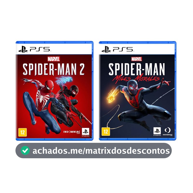 Bundle Marvel's Spider-Man 2 + Miles Morales - PlayStation 5