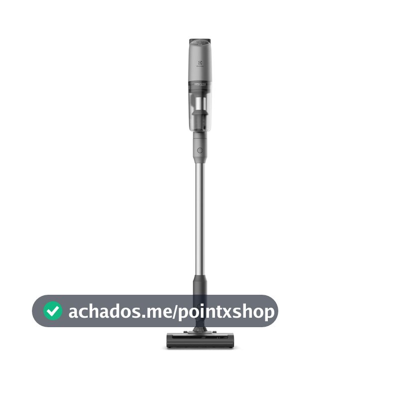 Electrolux Aspirador de Pó Vertical Sem Fio Electrolux Ergorapido 3 em 1 Cyclonic Power 30 min Cinza (PTEC100) Bivolt