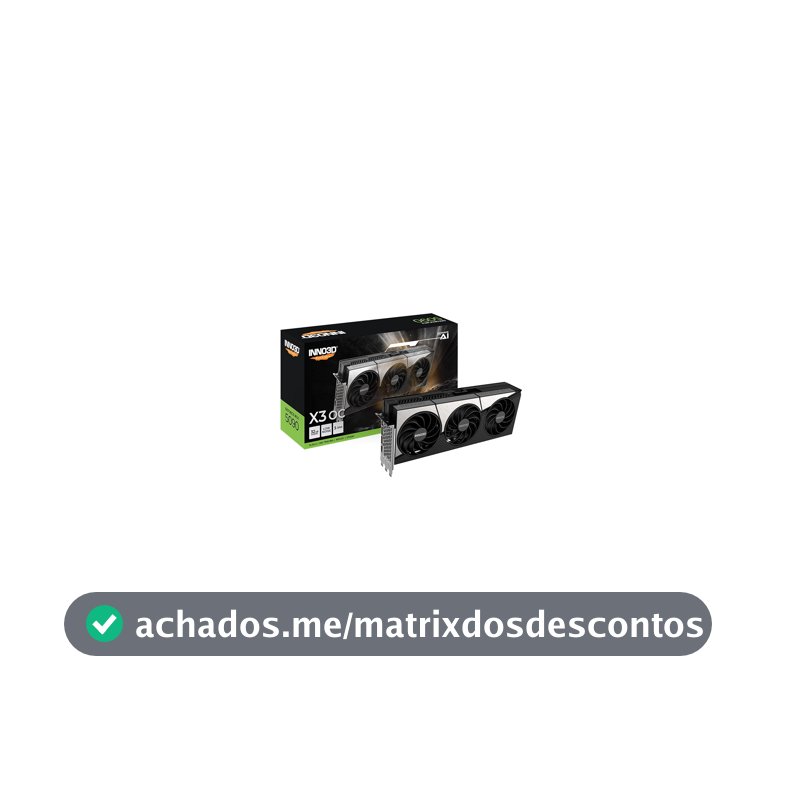 INNO3D Placa gráfica NVIDIA Geforce RTX 5090 X3 OC 32GB GDDR7 256-bit PCI Express Gen 5 Gaming - N50903-32D7X-17593928