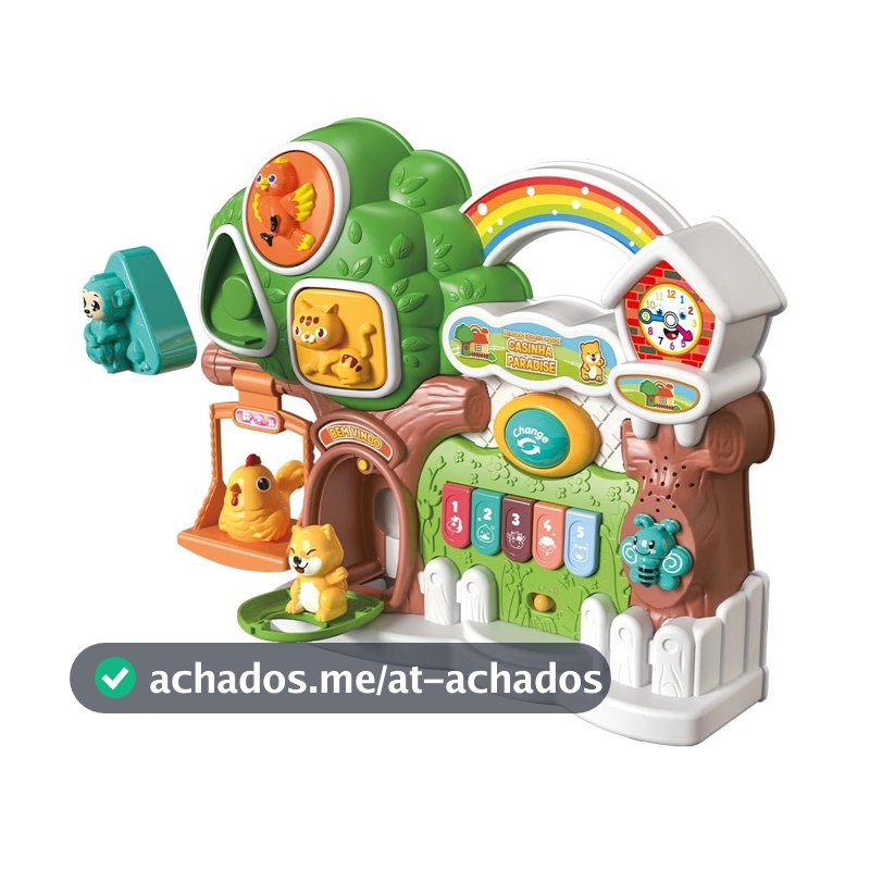 DM Toys Brinquedo Educativo Musical Paradise Casinha