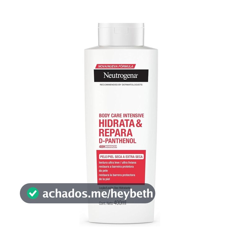 Hidratante Corporal Neutrogena Body Care Hidrata&Repara, 400ml