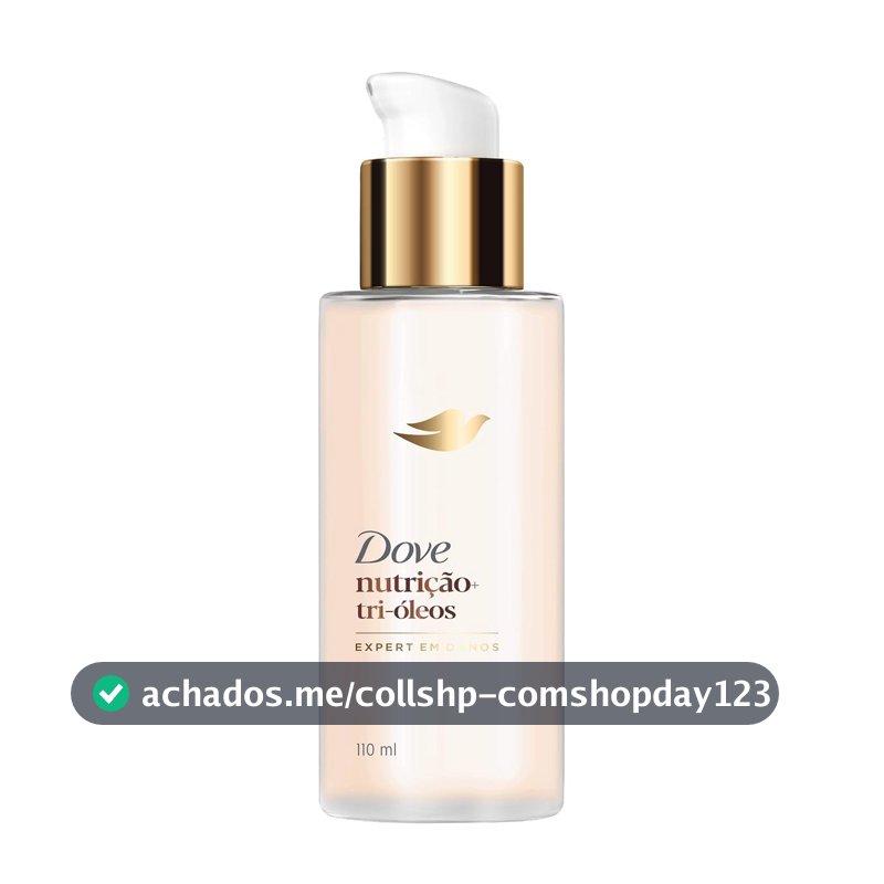 Dove Leave-In Nutrição + Tri-Óleos 110ml Pump