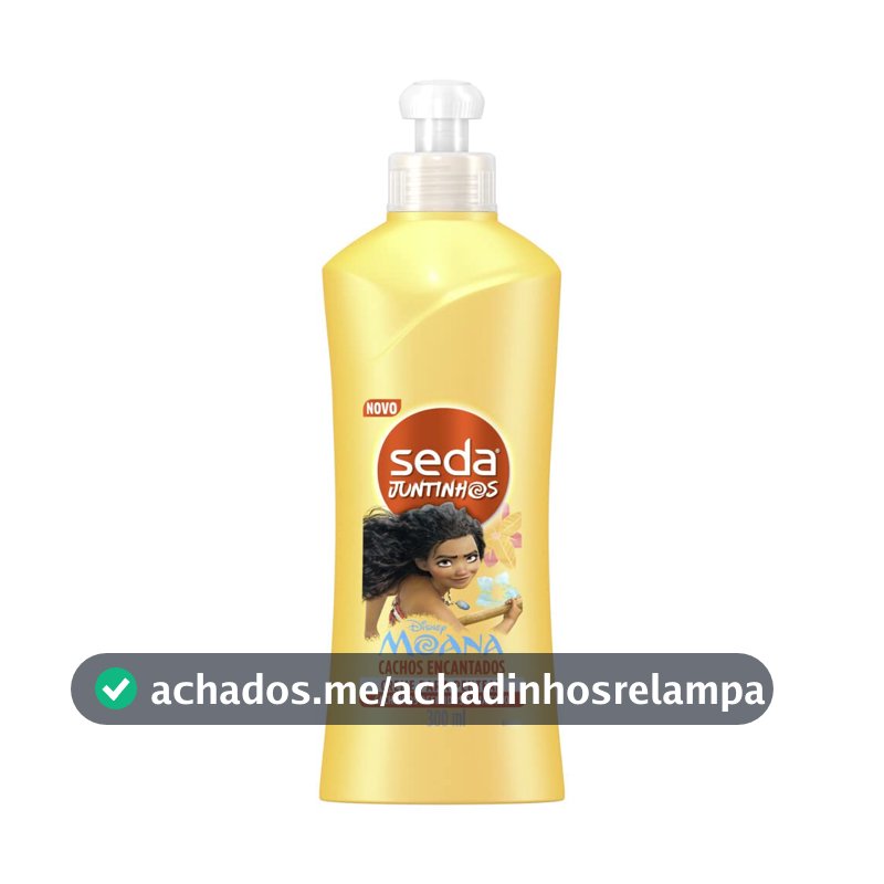 Seda Creme Pentear Infantil Moana Juntinhos B Encantada 300Ml