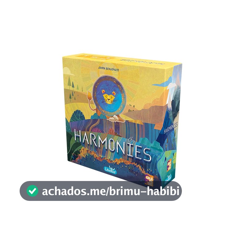 Galápagos Harmonies Jogo de Tabuleiro para 1 a 4 Jogadores