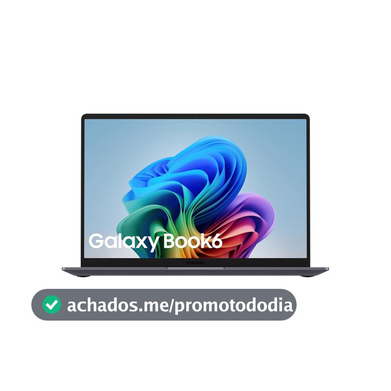 Notebook Samsung Galaxy Book6 14" Copilot+ PC, Windows 11 Home, Ultra 5, 16GB, 512GB SSD, 1.43 kg