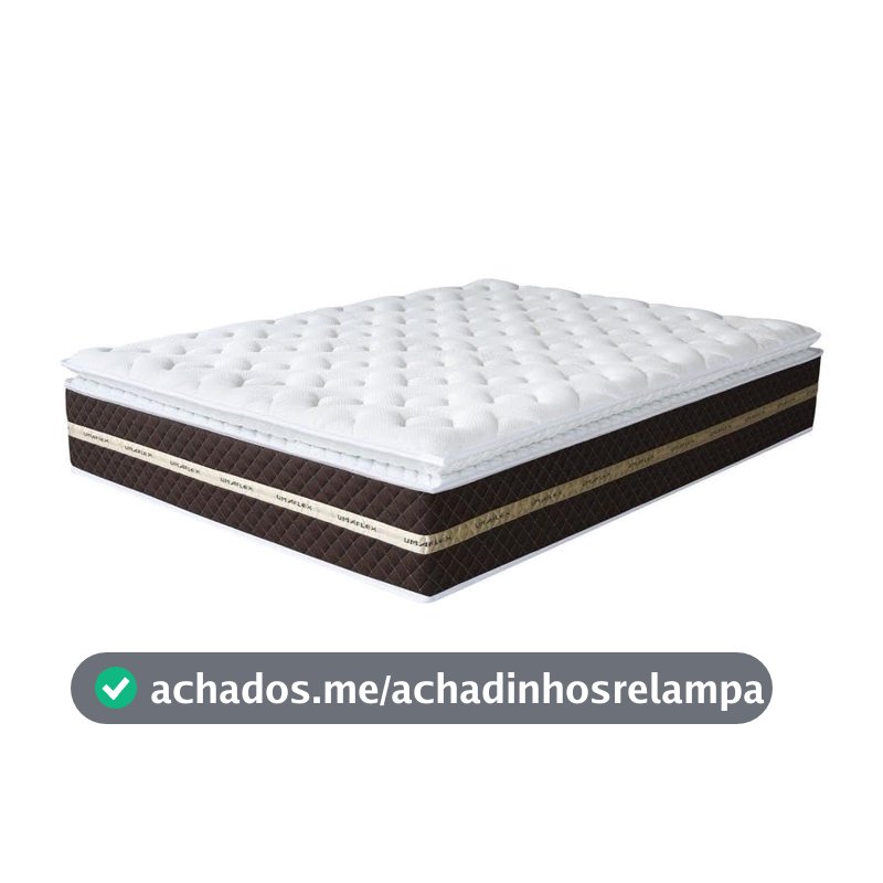 Umaflex - Colchão Casal de Molas Ensacadas 33x138x188cm Prada