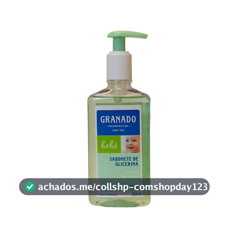Granado Sabonete Líquido Bebê Glicerinado, Erva Doce, 250ml