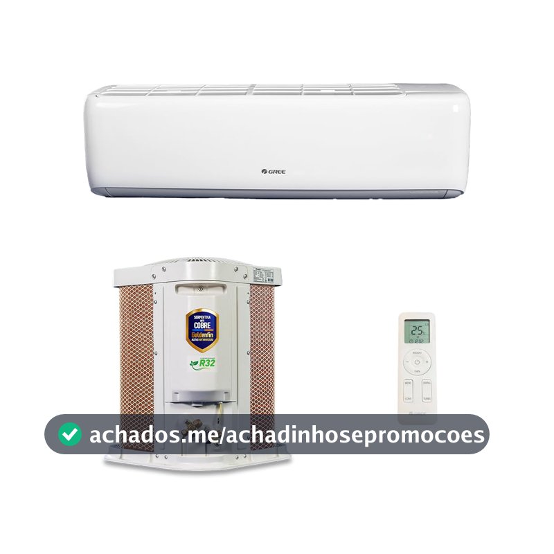 Ar Condicionado Split Hi Wall Gree G-Top Auto Inverter 24.000 Btus Frio 220v