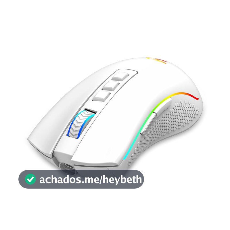 Mouse Redragon Cobra Pro Branco M711W-PRO