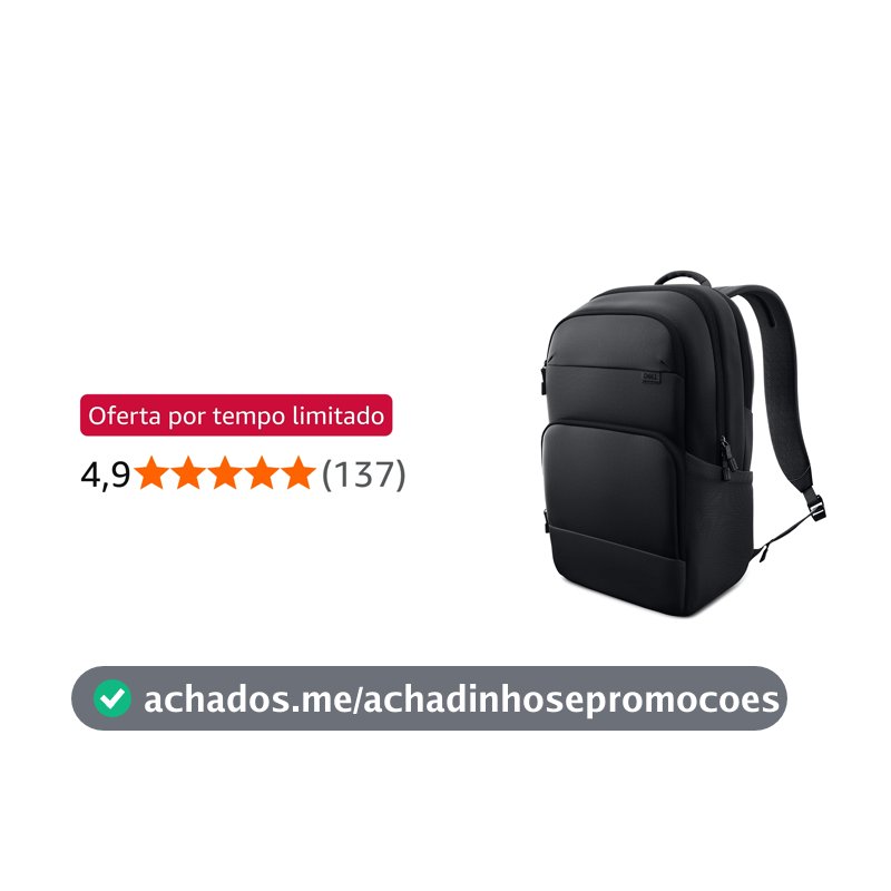 Mochila Dell Pro EcoLoop CP5626 14-16 Plus para Notebook, 16 23L