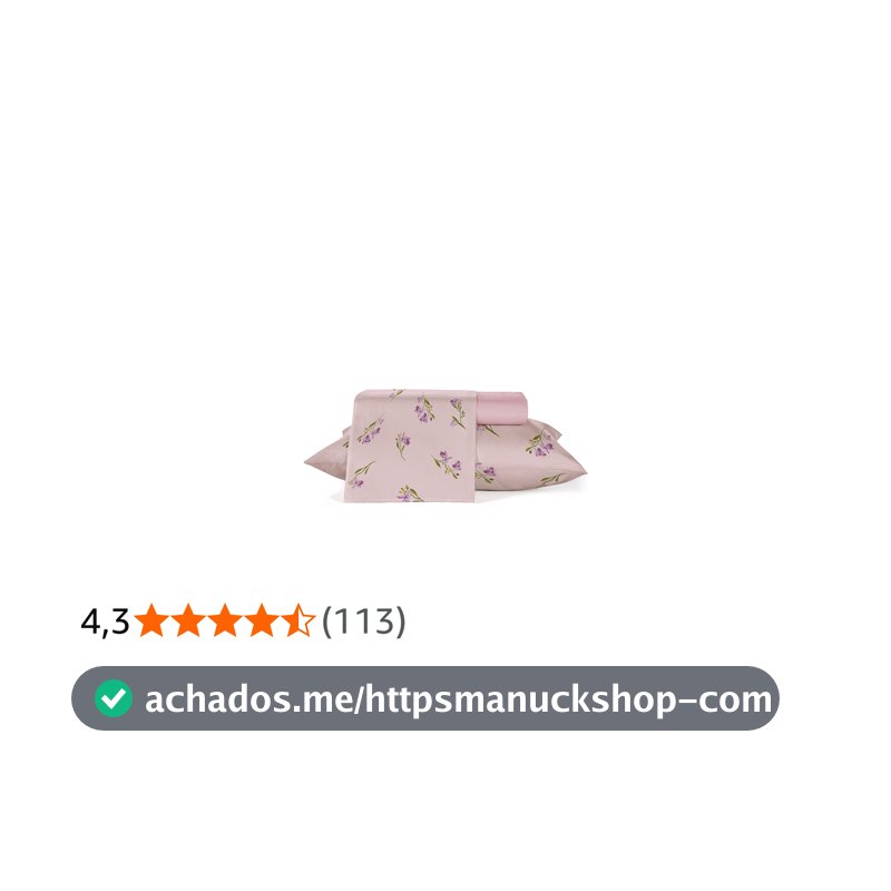 Jogo Roupa de Cama Solteiro 3 peças, 100% algodão 120 fios Teka Crystal