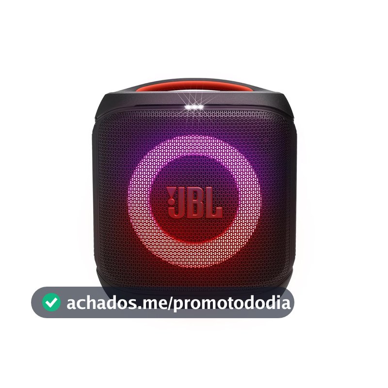 JBL, Caixa de Som, PartyBox Encore Essential 2, Show de Luzes, Bluetooth, Portátil, Resistente a Respingos, Bateria de até 15h, Som JBL Pro Sound, AI Sound Boost, 100 W RMS