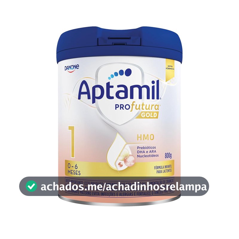 Fórmula Infantil: Aptamil Profutura Gold 1 800g - 0-6 meses