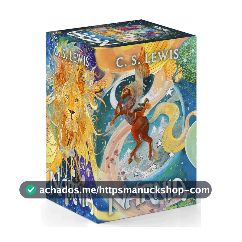 As Crônicas de Nárnia – Box completo com os sete livros e com novas artes de capa